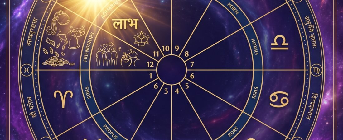 What Does the 11th House of Your Kundli Reveal About Income, Gains and Social Networks?