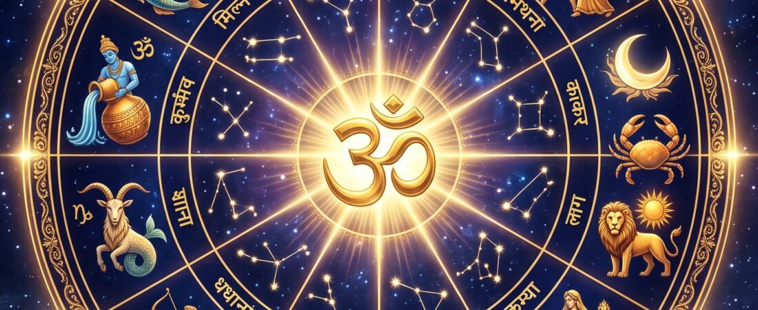 What Are the 12 Rashis in Vedic Astrology — The Divine Mythology Behind Every Zodiac Sign