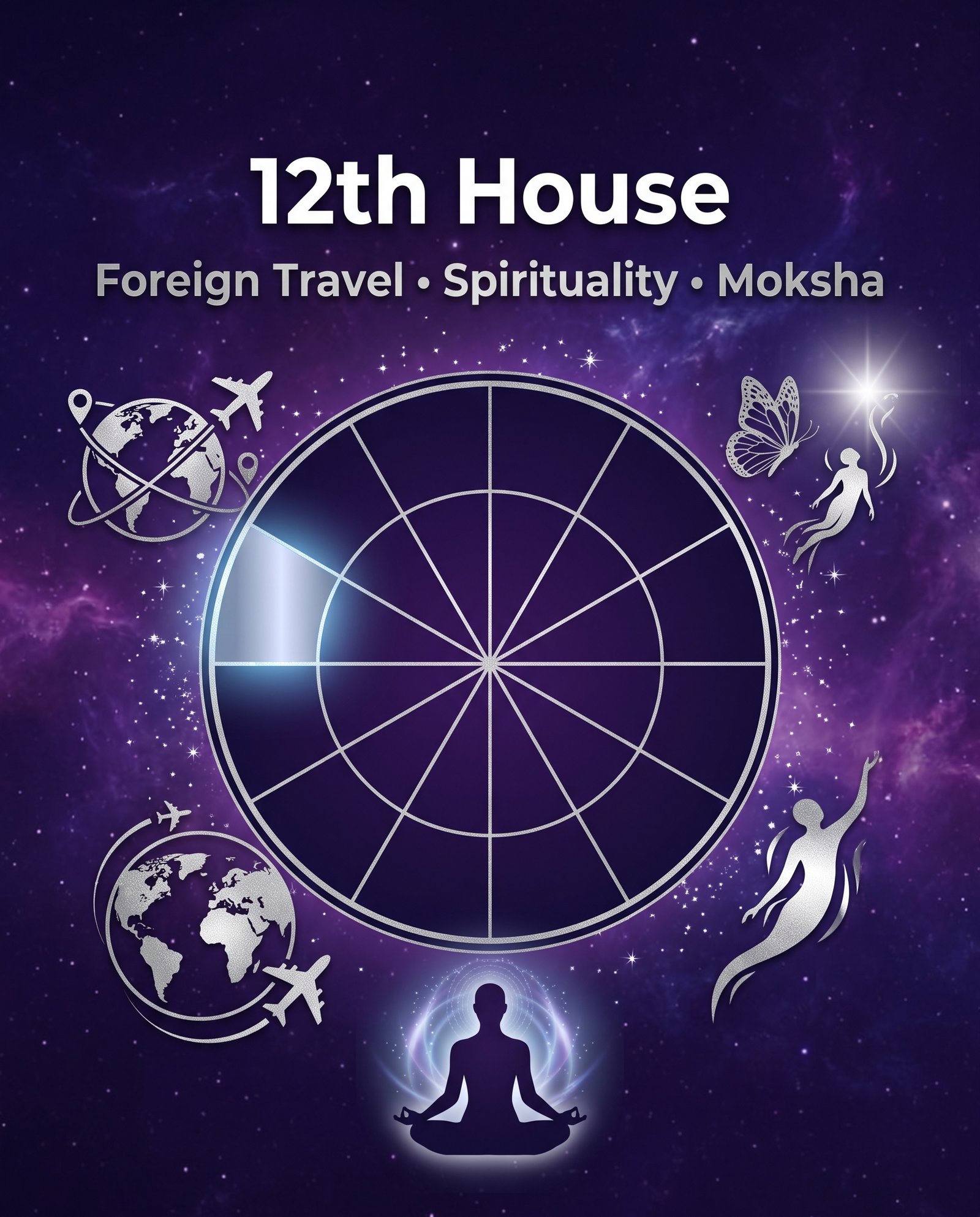What Does the 12th House Reveal About Foreign Travel, Spirituality and Liberation?