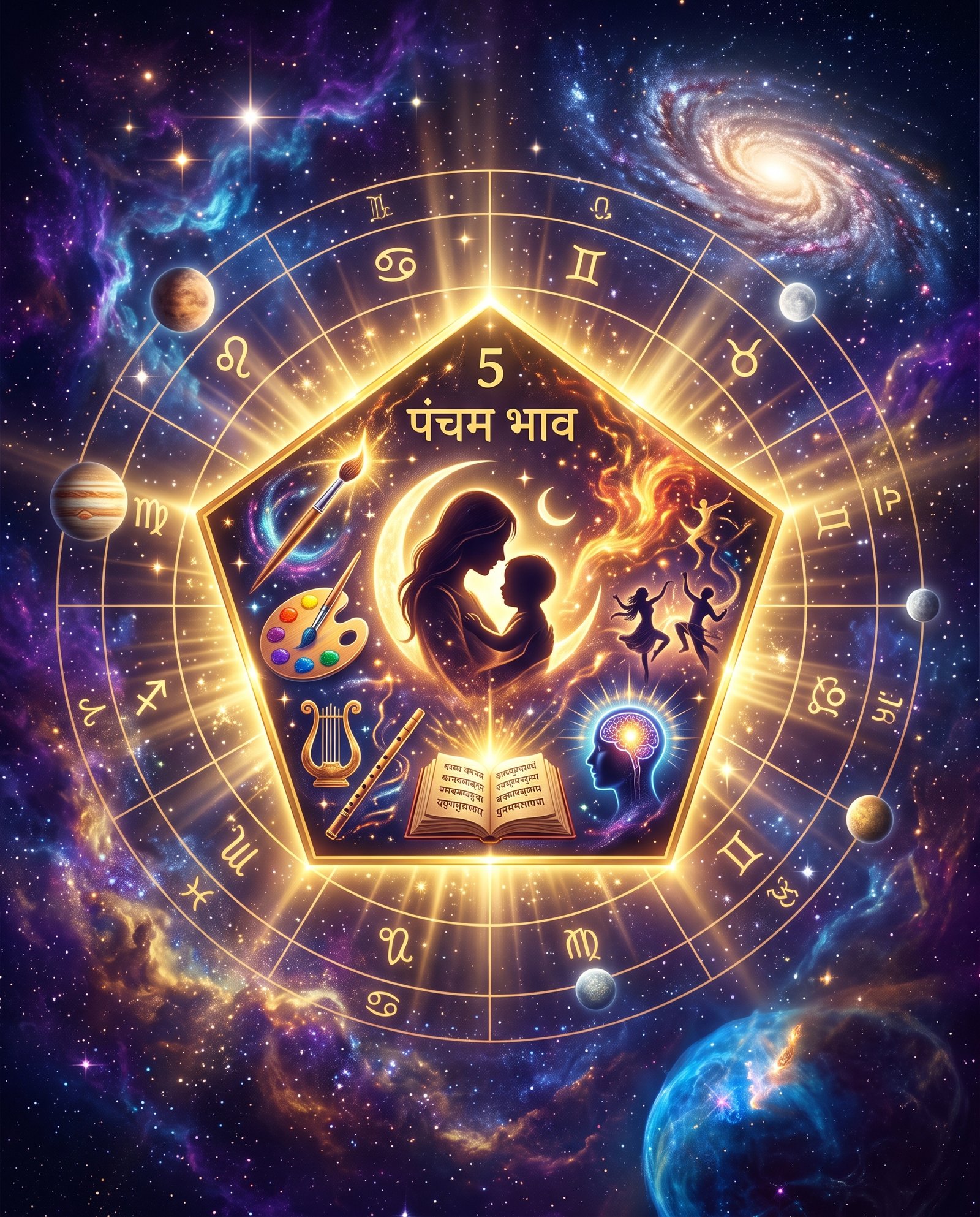 What Does the 5th House of Your Kundli Reveal About Children, Creativity and Intelligence?