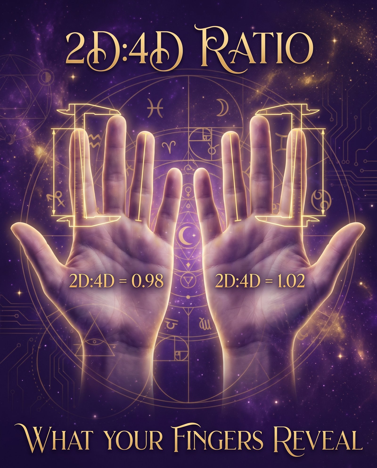 What Your Finger Length Ratios Reveal About Your Personality — The Science of 2D:4D