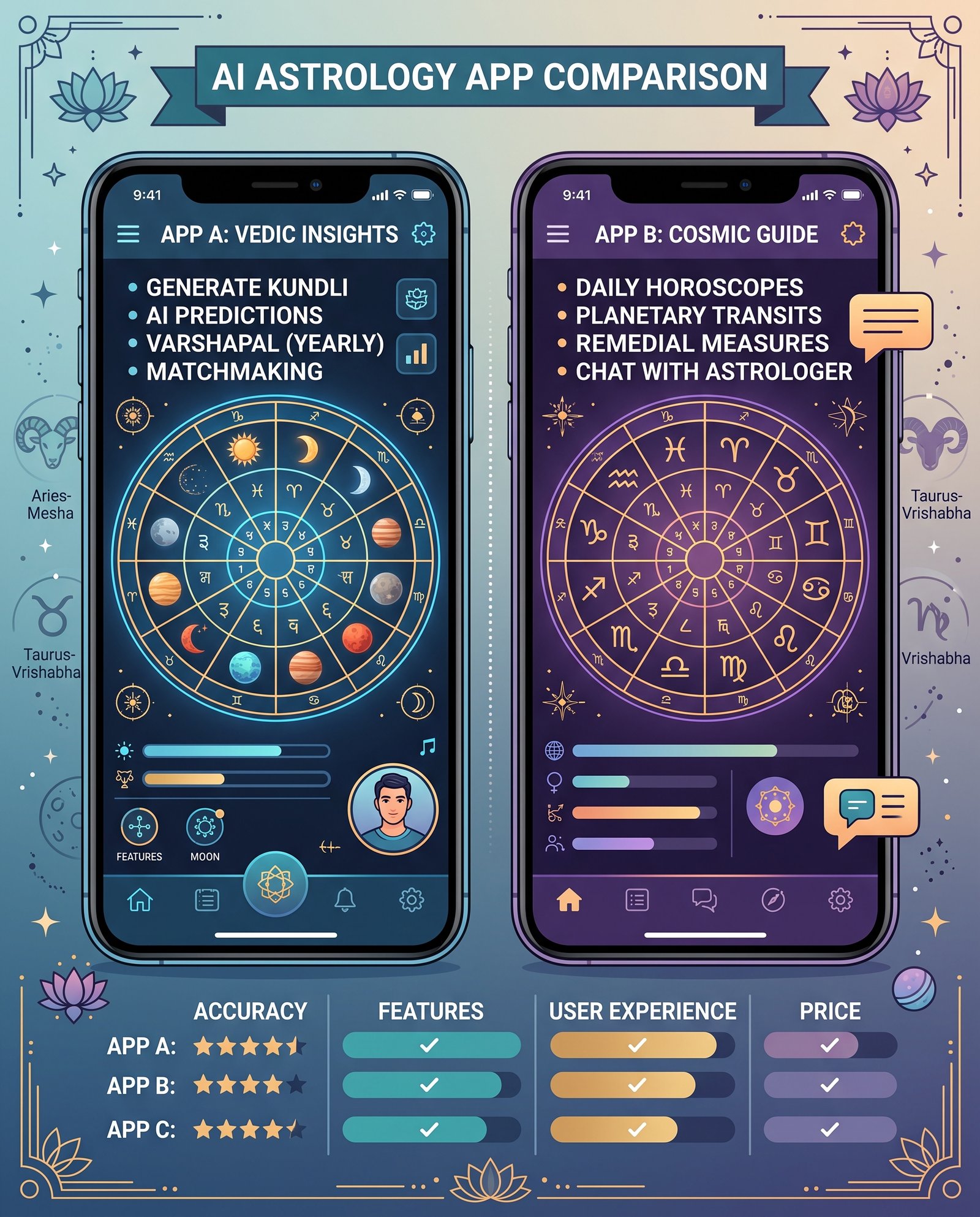 How to choose the best AI astrology app in India — comparison guide