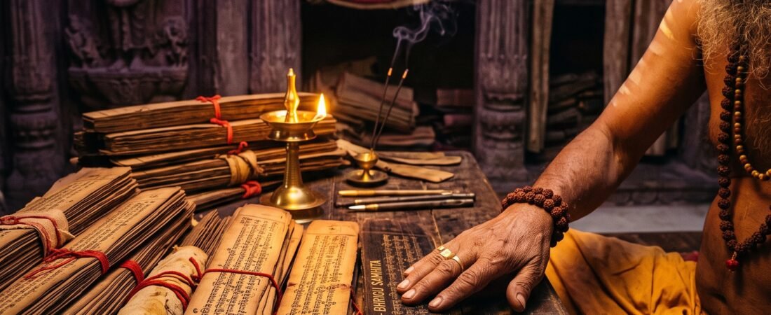 What Is the Bhrigu Samhita — The Ancient Palm Leaves That Predict Your Destiny?