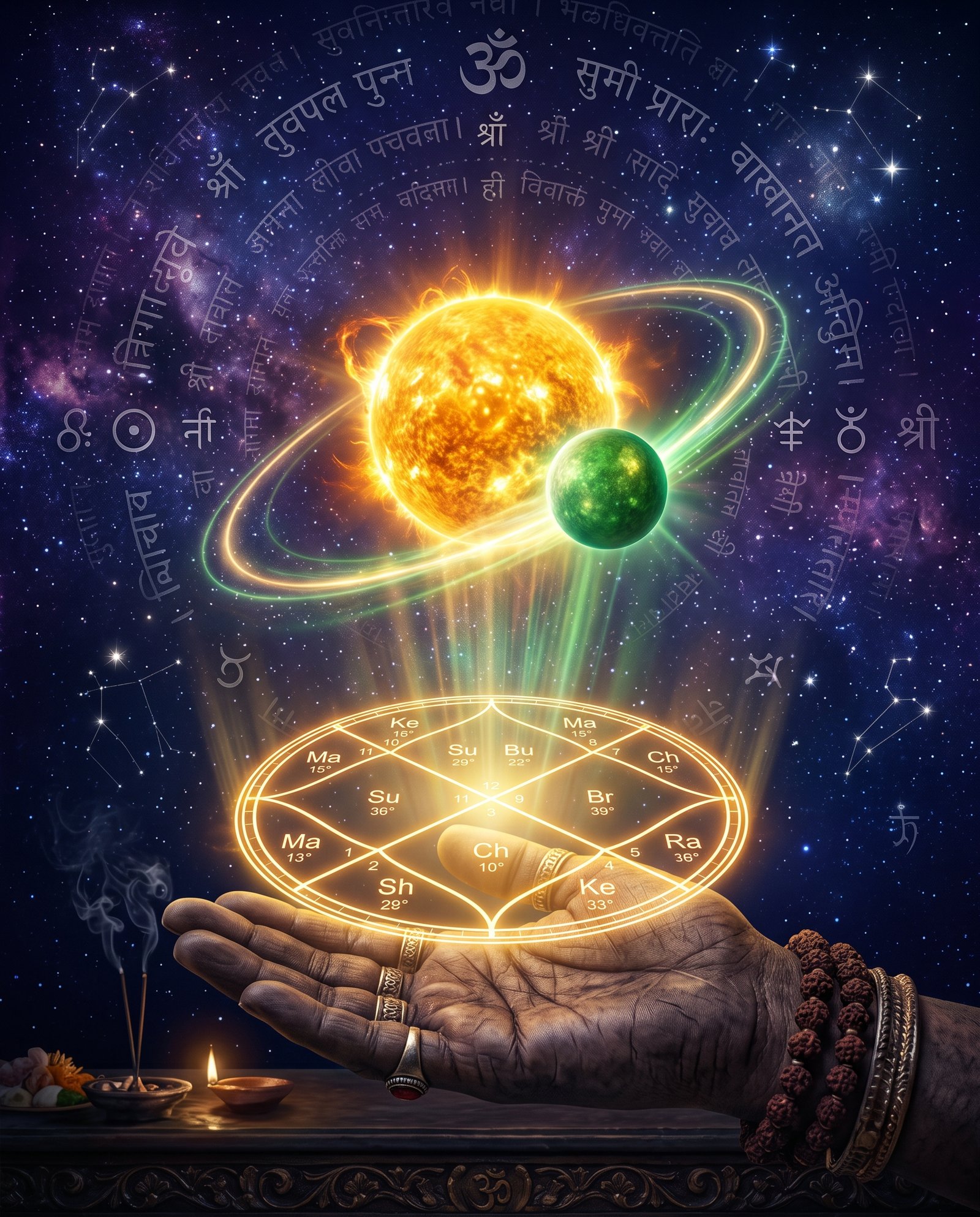 What Is Budhaditya Yoga in Your Kundli — The Rare Sun-Mercury Combination That Creates Genius-Level Intelligence?
