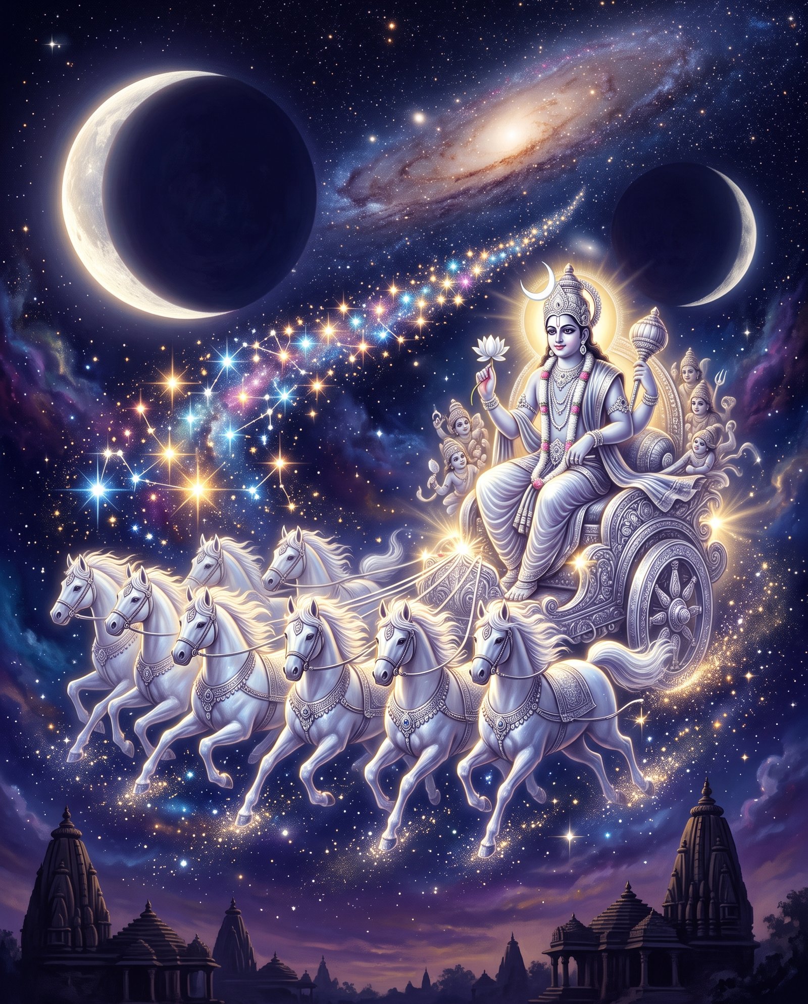 Why Does the Moon Wax and Wane? The Ancient Curse of Chandra and Its Astrological Meaning