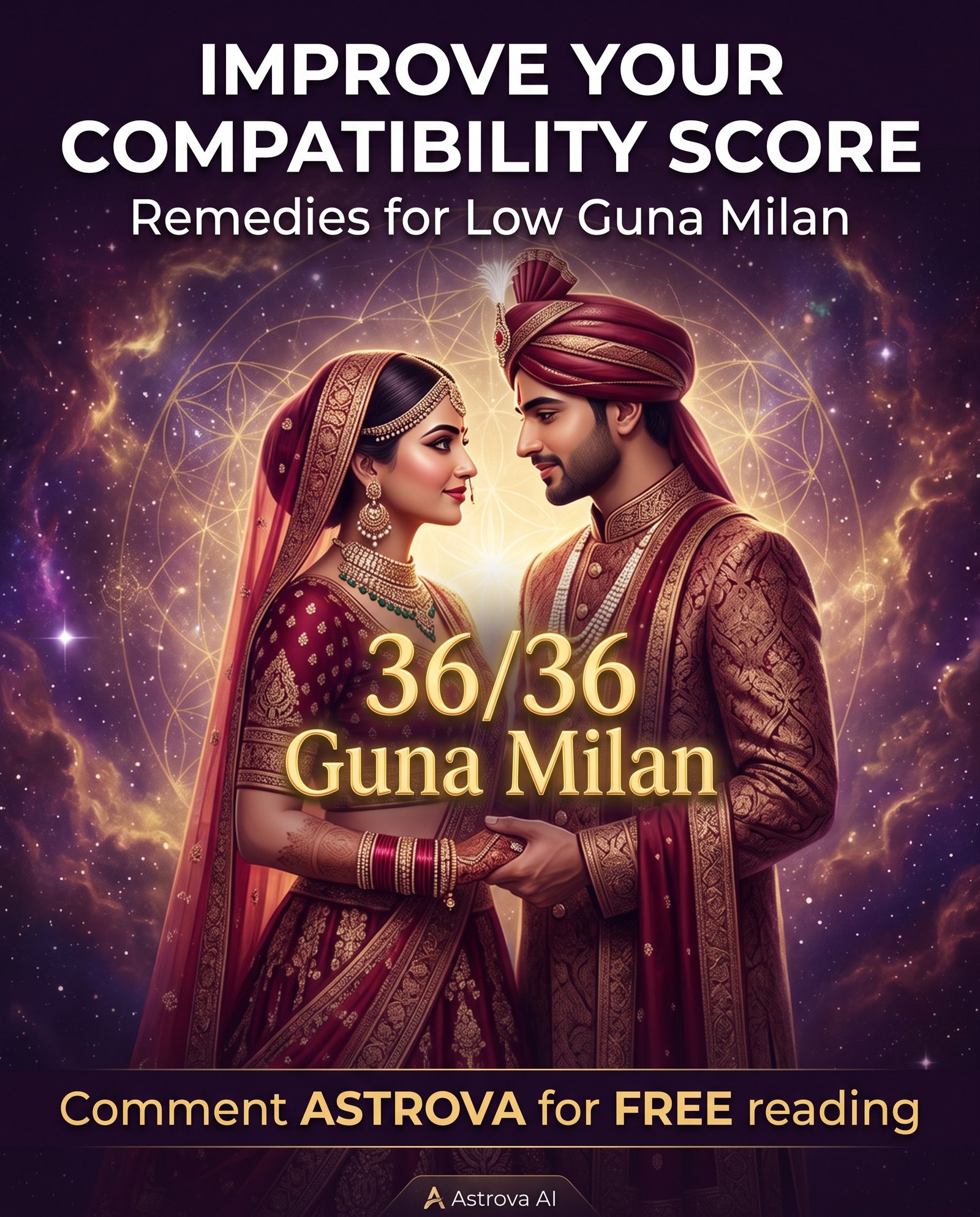 How to improve compatibility score — remedies for low Guna Milan — Complete Guide 2026