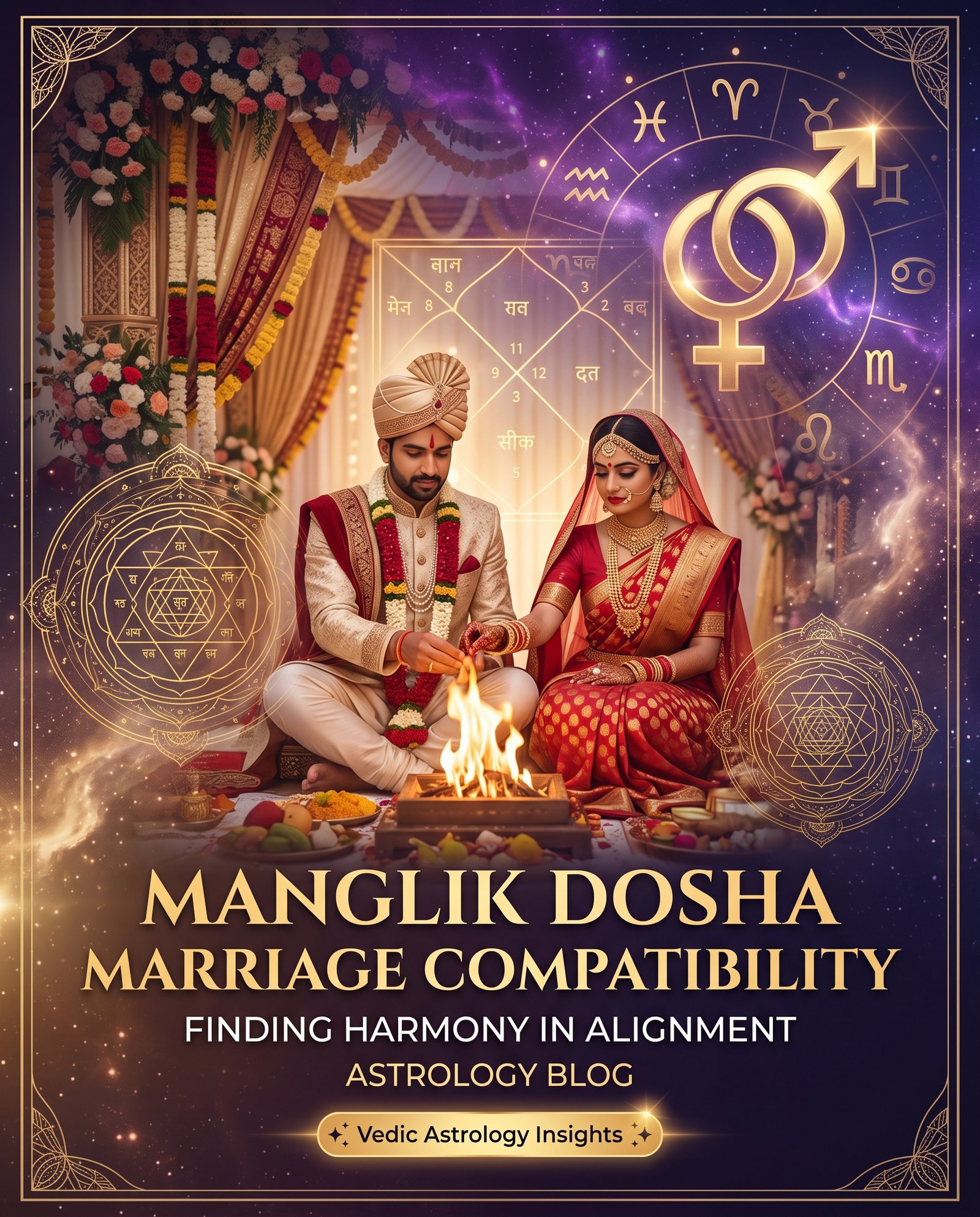 How to know if you are Manglik Dosha — and what it means for marriage — Complete Guide 2026