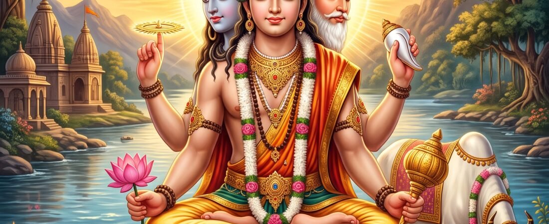 Who Is Lord Dattatreya? The Combined Avatar of Brahma, Vishnu & Shiva in Vedic Tradition
