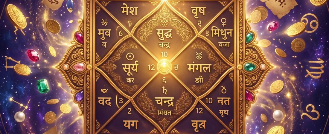 What Are Dhana Yogas in Your Kundli — The Wealth Combinations That Shape Your Financial Destiny?