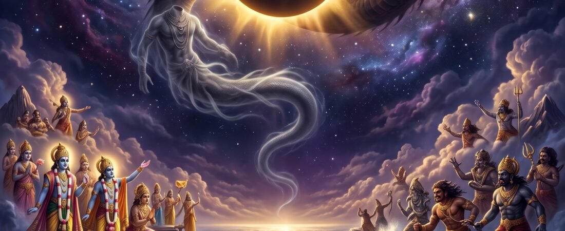 What Is the Astrological Significance of Eclipses in Hindu Mythology? | Rahu, Ketu and the Story of Samudra Manthan