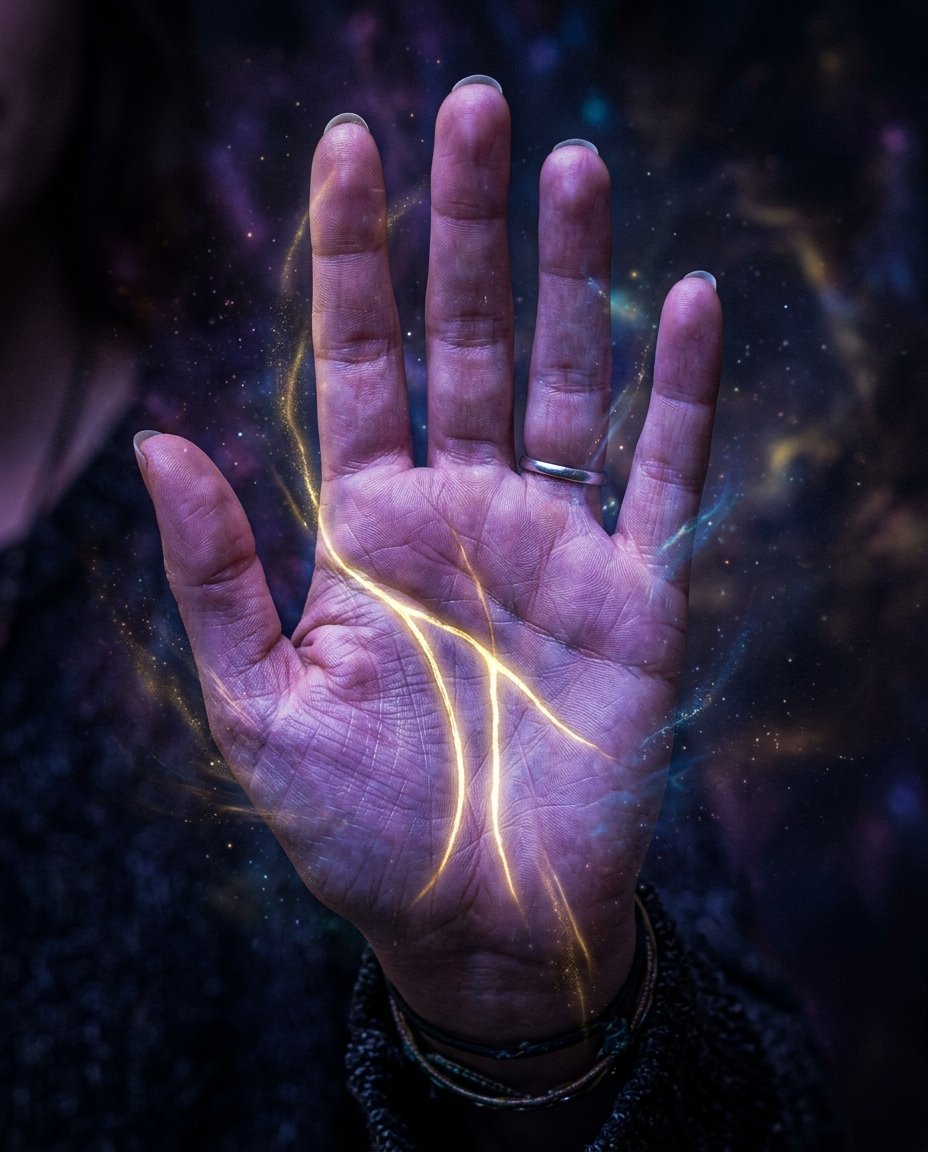 What Does A Forked Life Line On Your Palm Reveal About Your Health And Vitality?