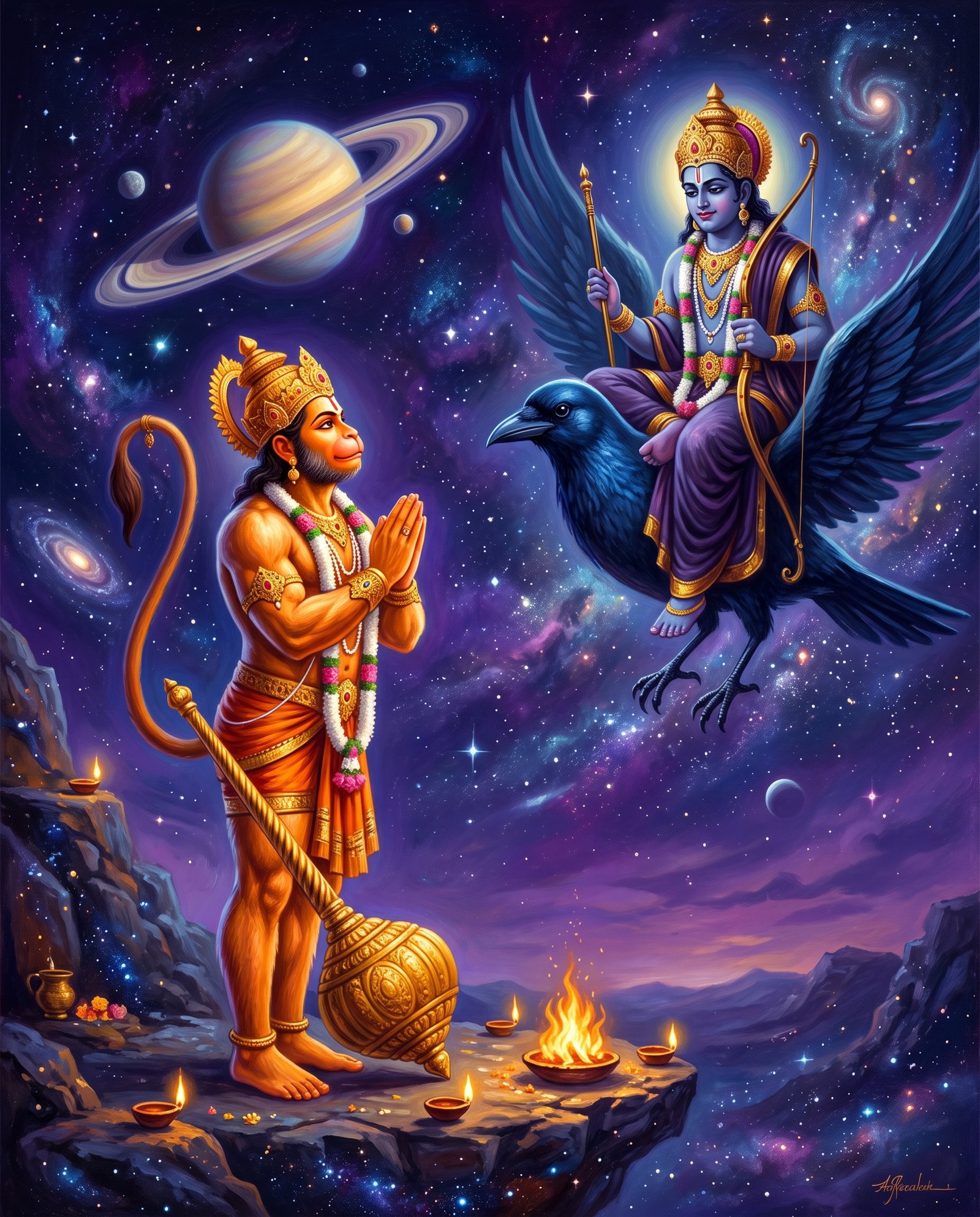 How Did Lord Hanuman Free Shani (Saturn) From Ravana’s Prison? The Devotion Story Behind Your Sade Sati Remedy