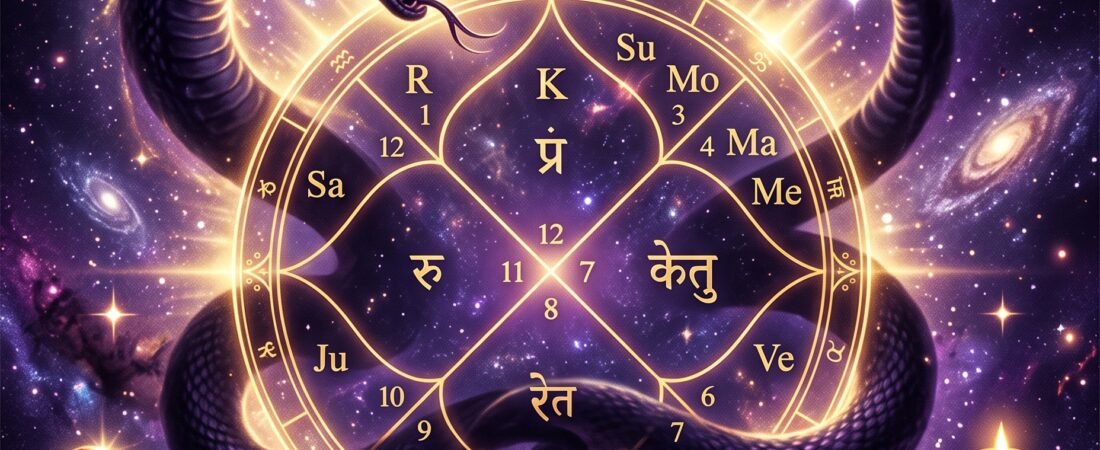 How to identify Kaalsarp Dosha in your Kundli — visual guide — Complete Guide 2026