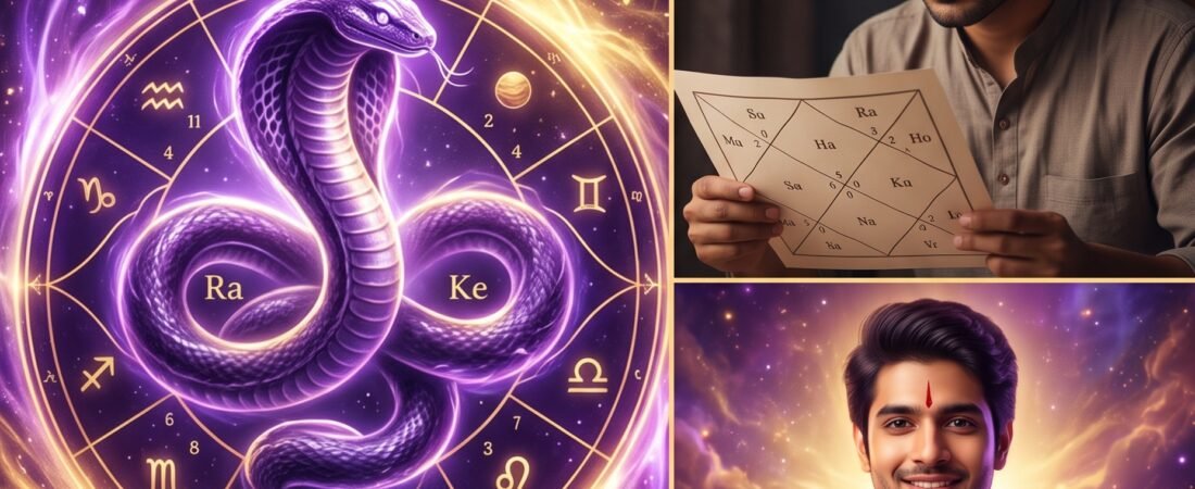 How to identify Kaalsarp Dosha in your Kundli — visual guide — Complete Guide 2026