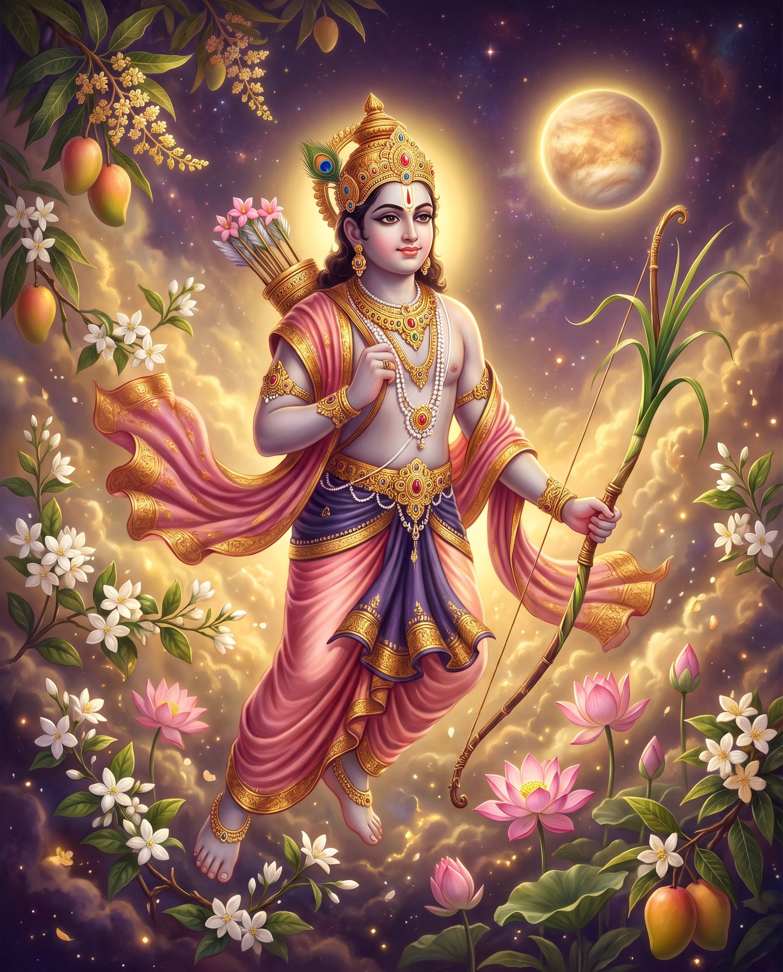 Who Is Kamadeva And How Does He Connect To Venus (Shukra) In Vedic Astrology?