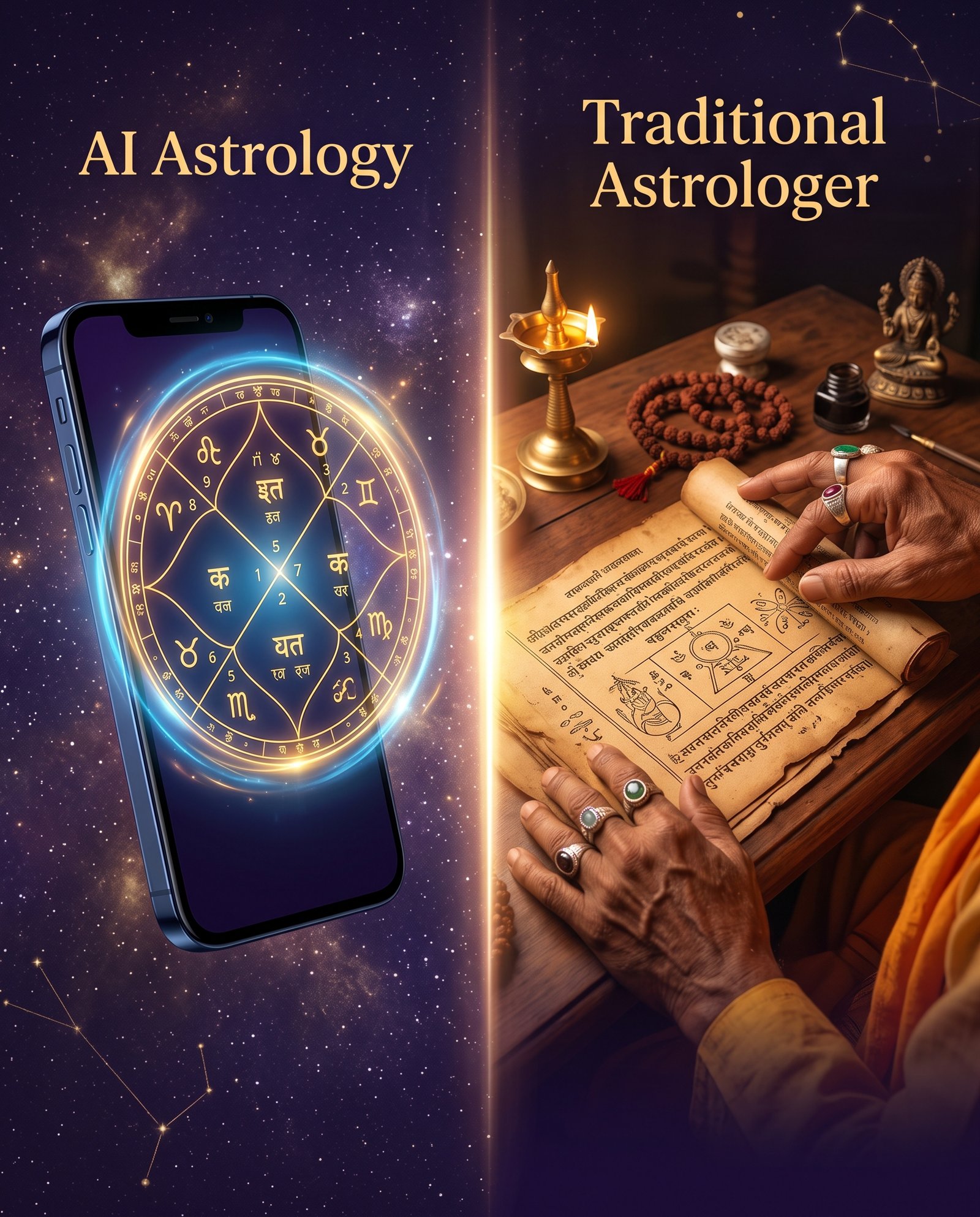 How accurate is AI-generated Kundli vs a professional astrologer? — Complete Guide 2026