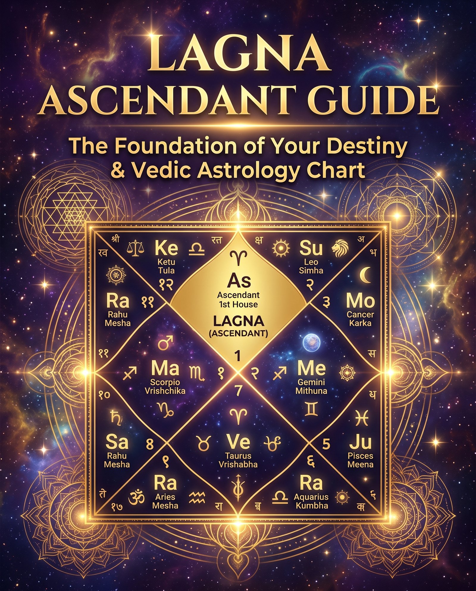 How to find your Lagna (Ascendant) from your birth details — Complete Guide 2026