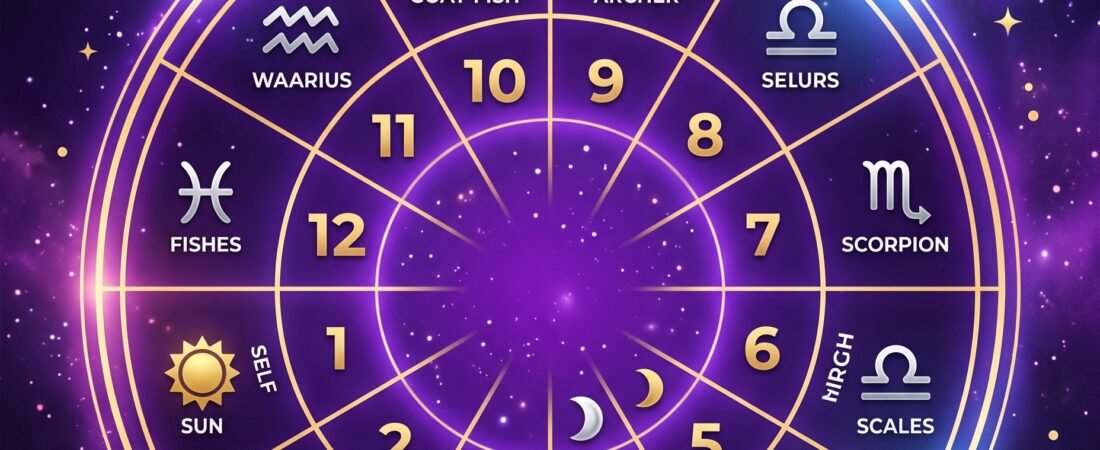 How to read your Kundli chart — beginner’s guide to the 12 houses — Complete Guide 2026