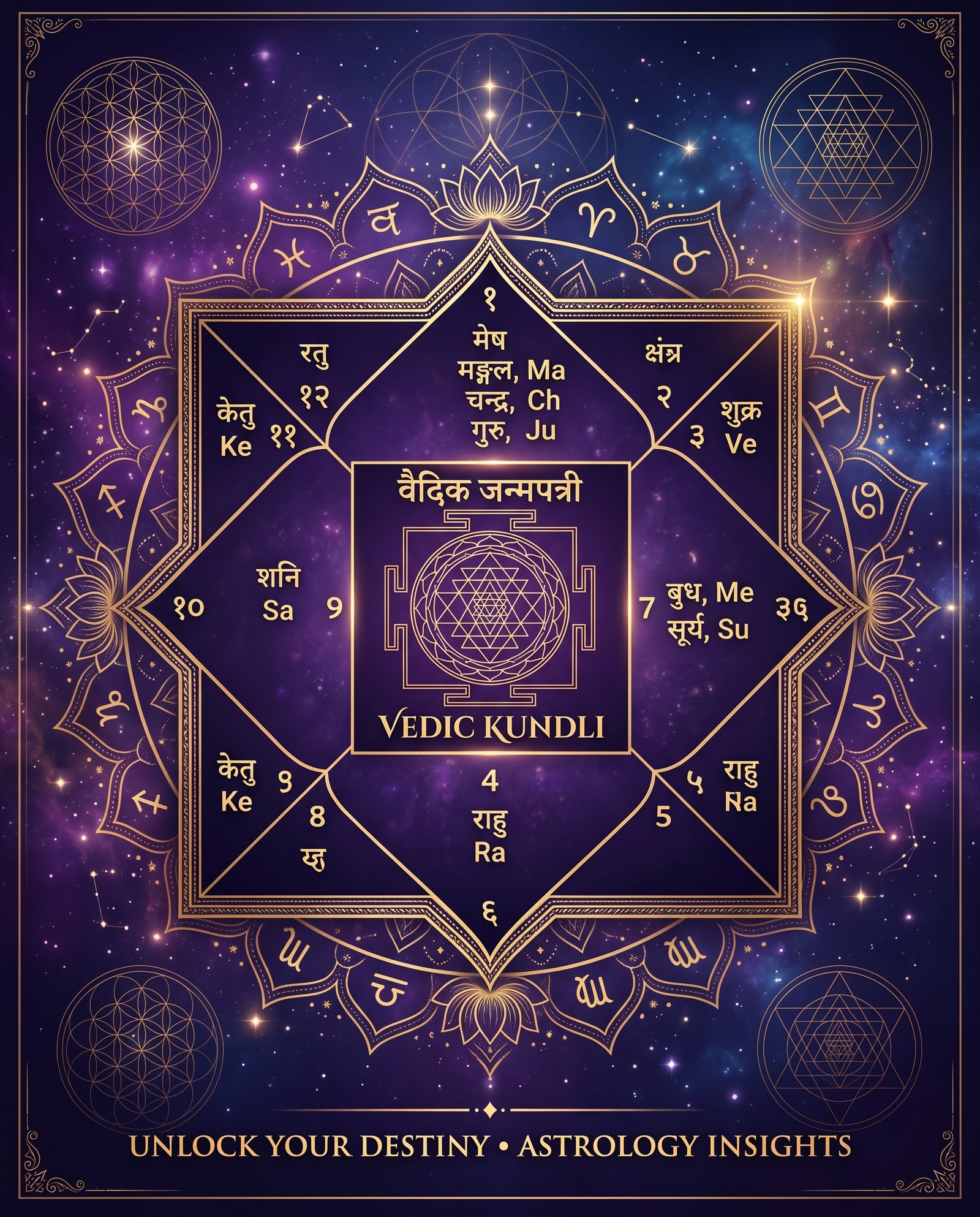 How to find your Lagna (Ascendant) from your birth details — Complete Guide 2026