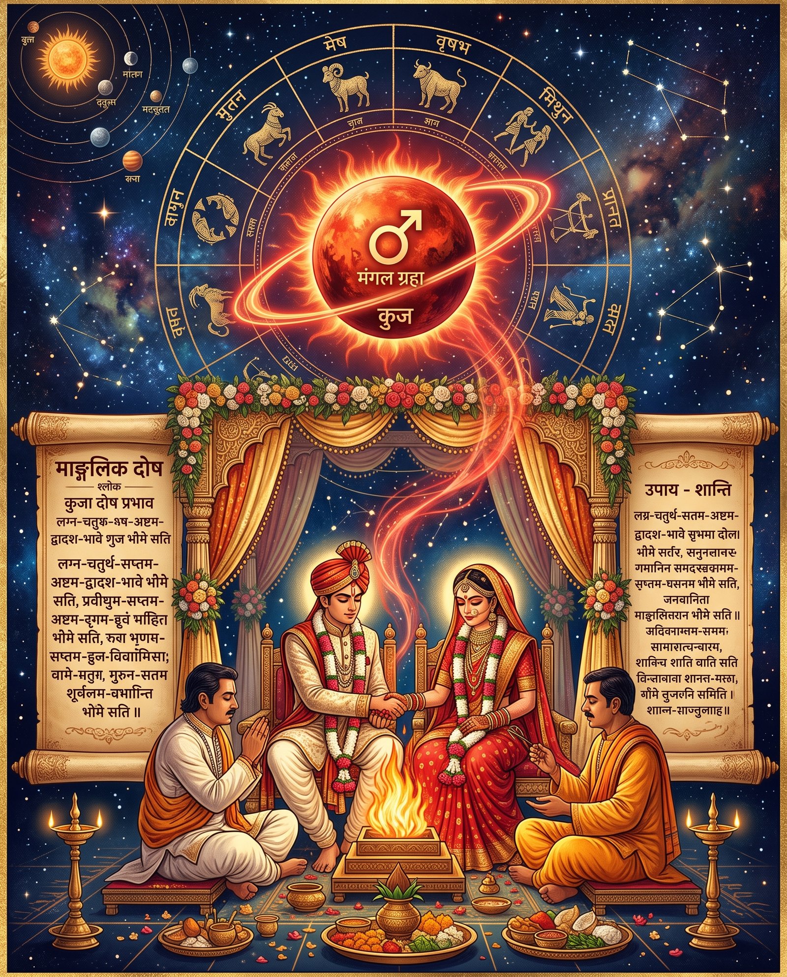 How to know if you are Manglik Dosha — and what it means for marriage