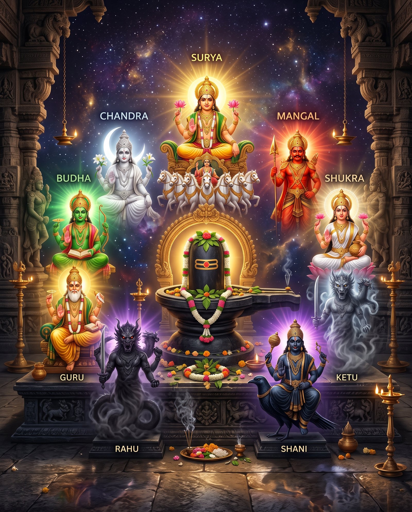 Who Are the Nine Planetary Deities (Navagraha) and How Do They Influence Your Life?
