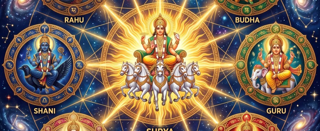 Navagraha: The 9 Planetary Deities of Vedic Astrology and Their Role in Your Life