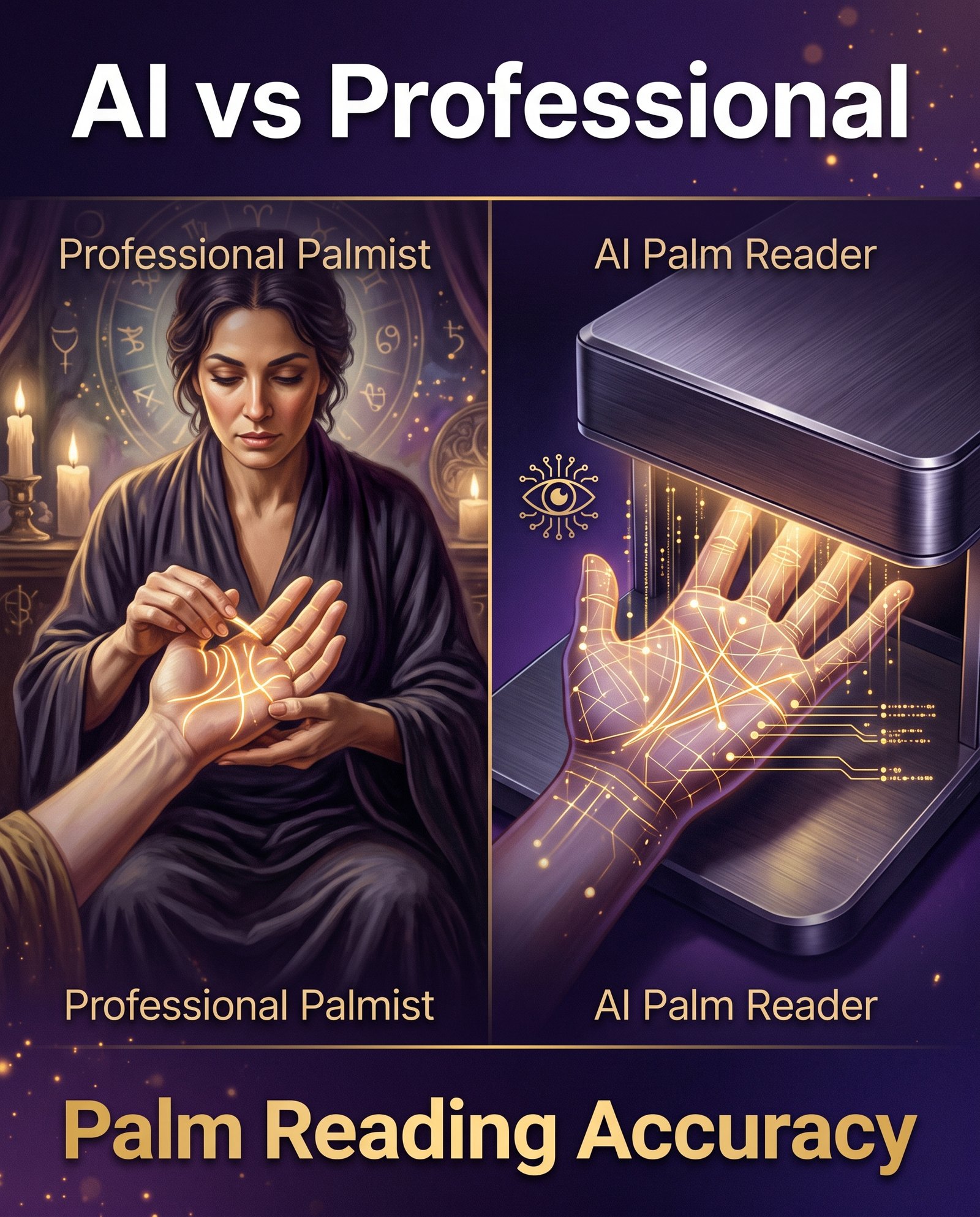 How accurate is AI palm reading compared to a professional palmist? — Complete Guide 2026