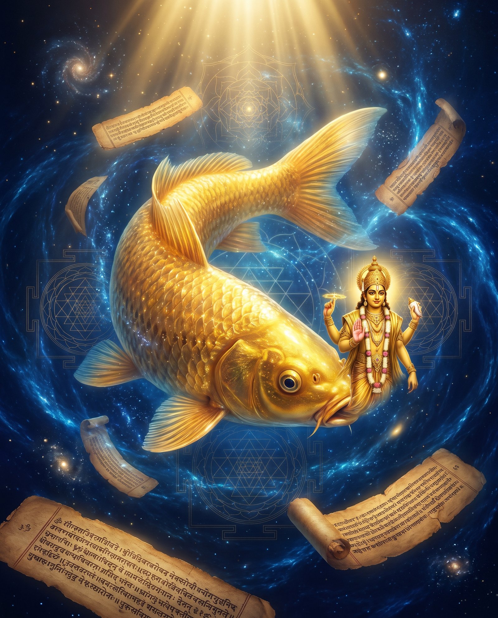 What Is Matsya Avatar and How Does It Connect to Vedic Astrology’s Great Flood Mythology?