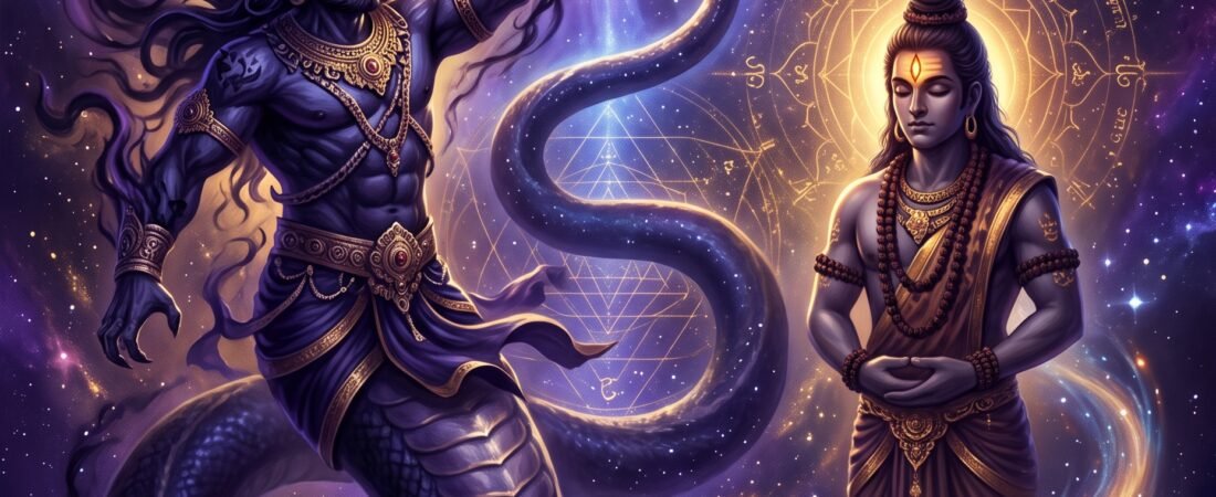 What Is the Mythology of Rahu and Ketu — and Why Do They Rule Eclipses in Vedic Astrology?