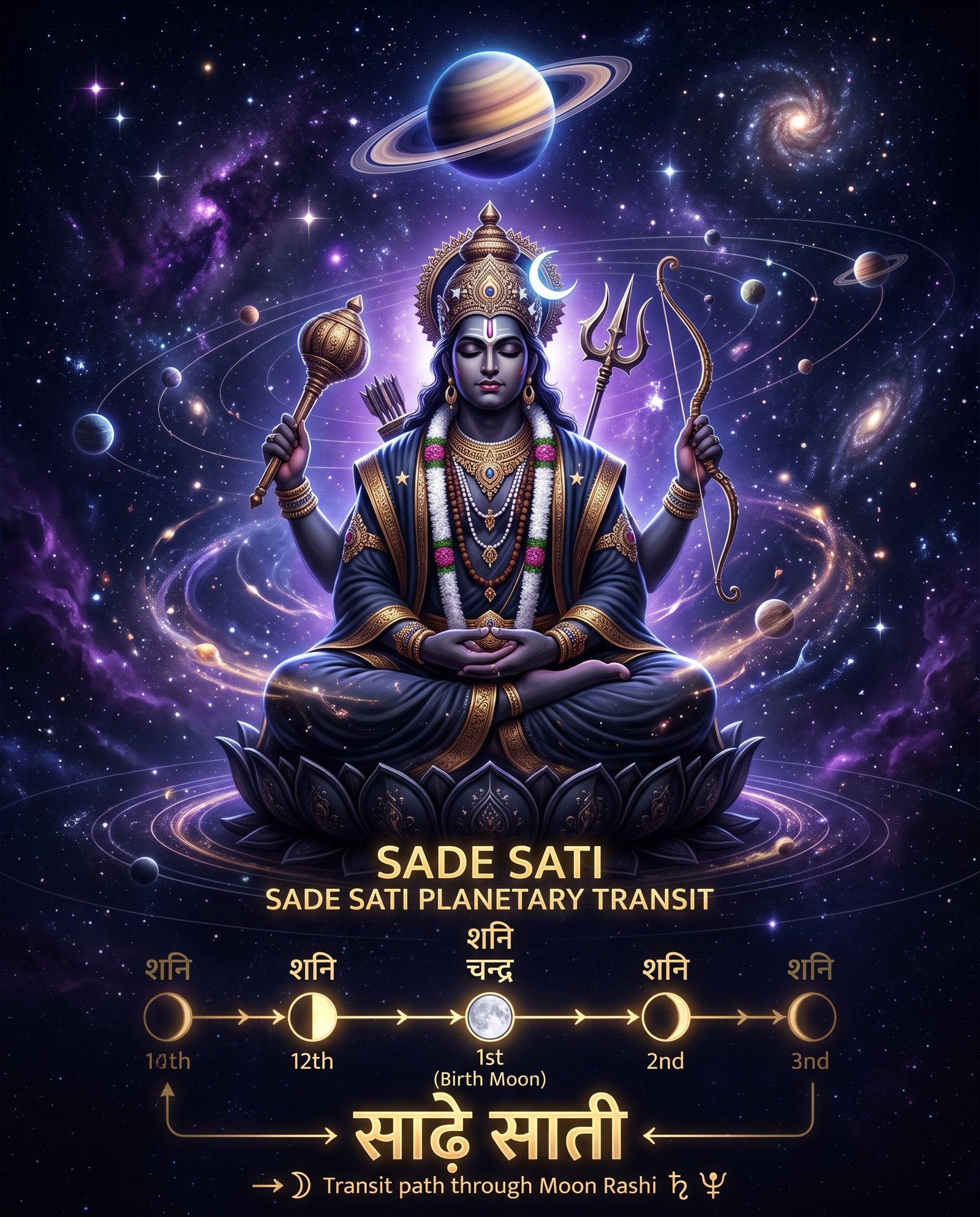 How to check if you have Sade Sati — step-by-step Kundli guide