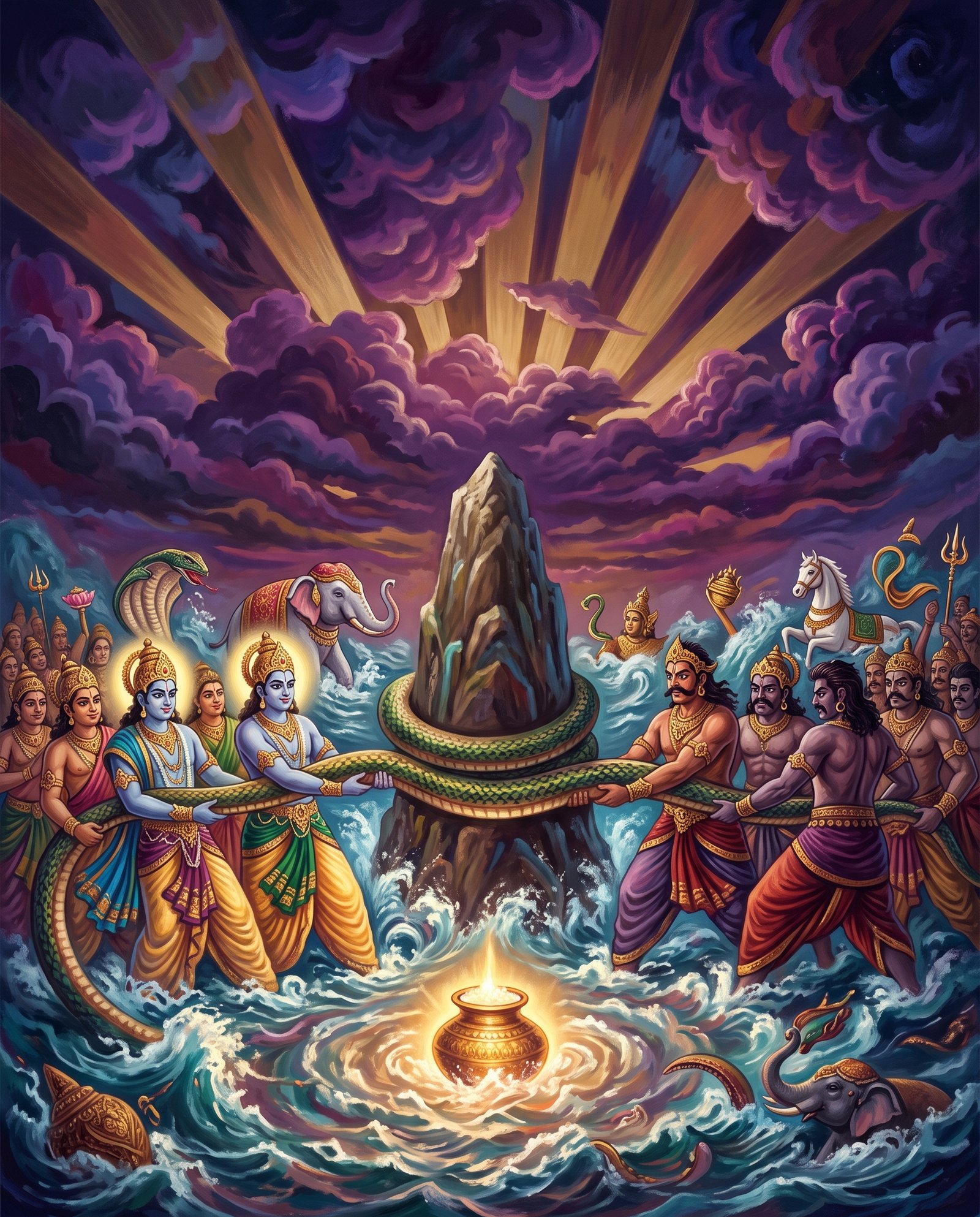 What Is Samudra Manthan And How Does It Connect To Rahu, Ketu And Your Kundli?