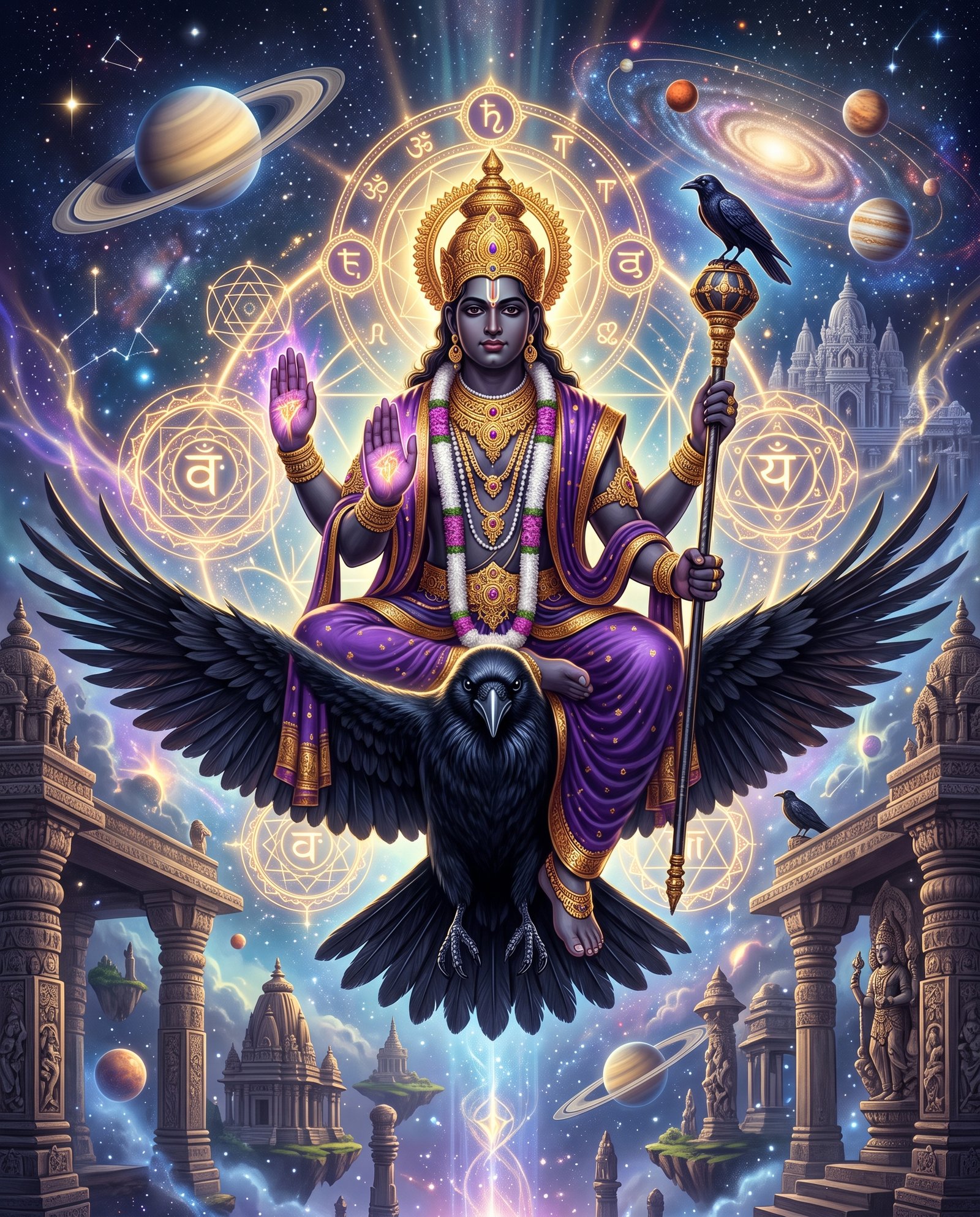 What Does Shani Dev Teach Us About Karma and Justice in Vedic Astrology?