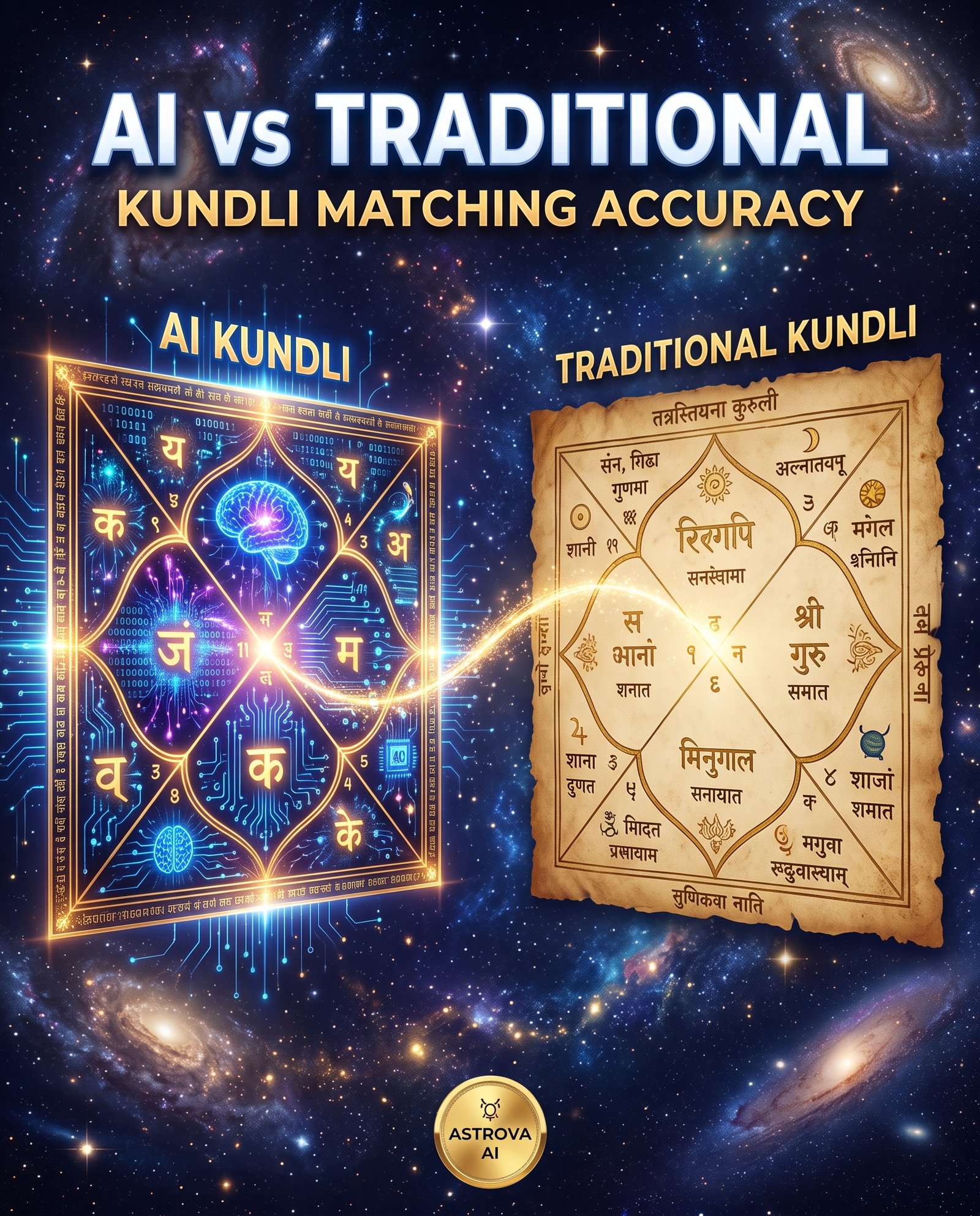 How accurate is AI Kundli matching vs traditional astrologer matching? — Complete Guide 2026