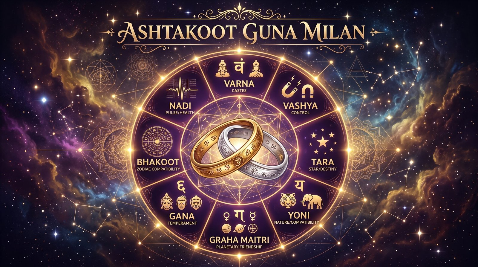 What Is Ashtakoot Guna Milan — The 8 Categories of Marriage Matching Explained