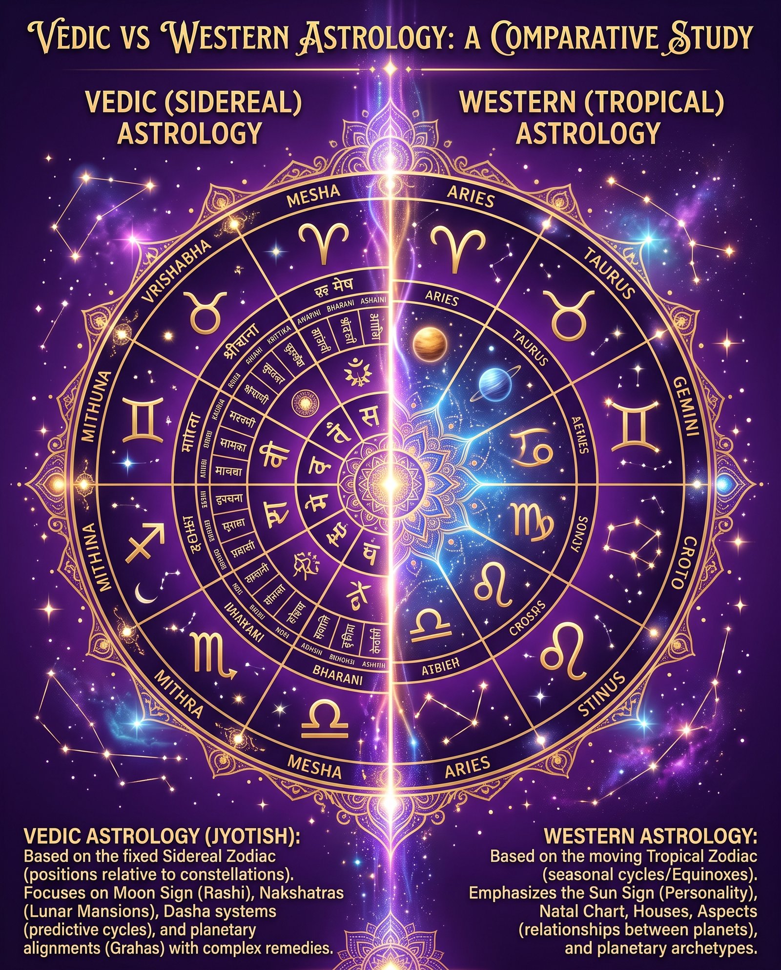 How is Vedic Rashifal different from Western horoscope? — Complete Guide 2026
