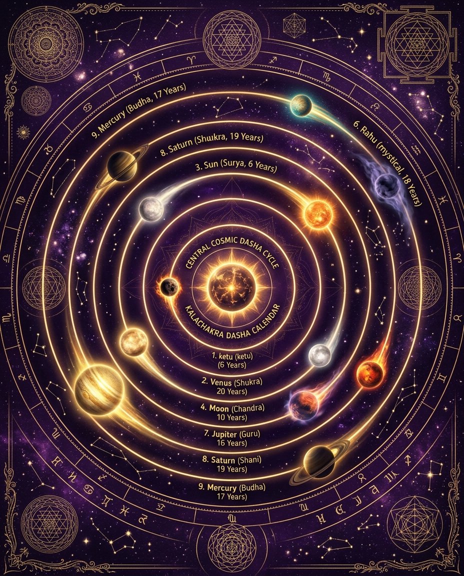 What Is Vimshottari Dasha and How to Read Your Planetary Periods