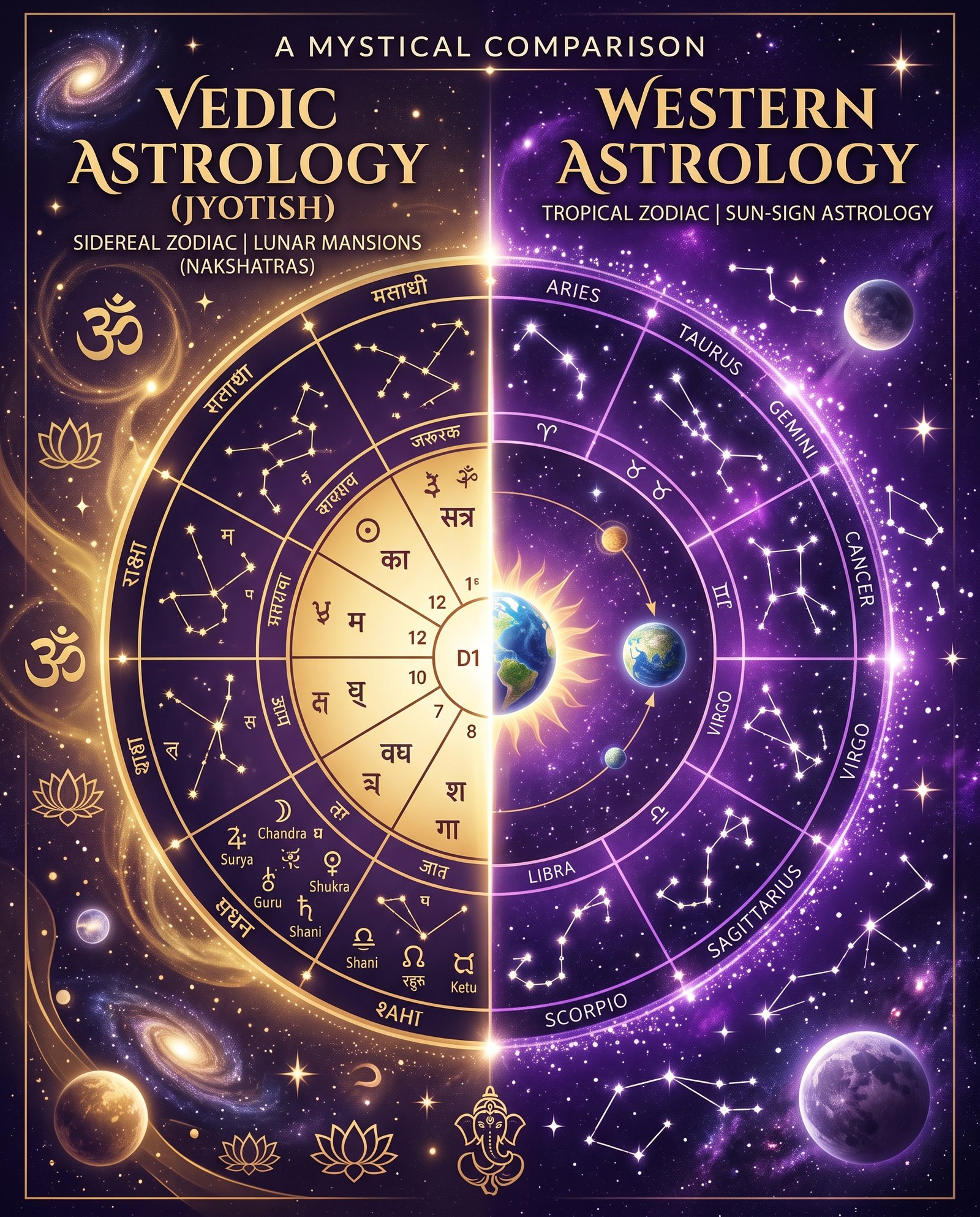 How is Vedic Rashifal different from Western horoscope? — Complete Guide 2026
