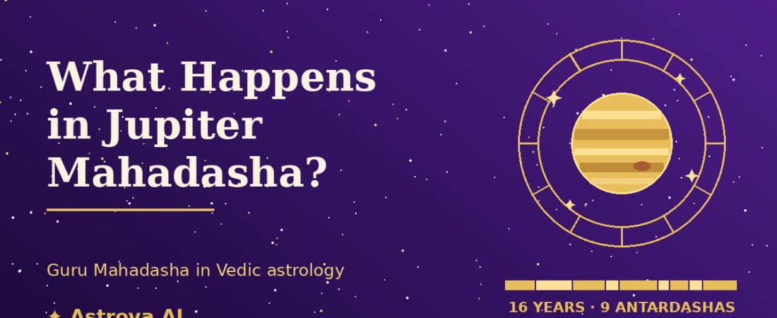 What Happens During Guru (Jupiter) Mahadasha?