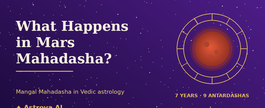 What Happens During Mars (Mangal) Mahadasha?