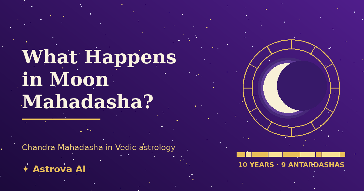What Happens During Chandra (Moon) Mahadasha?