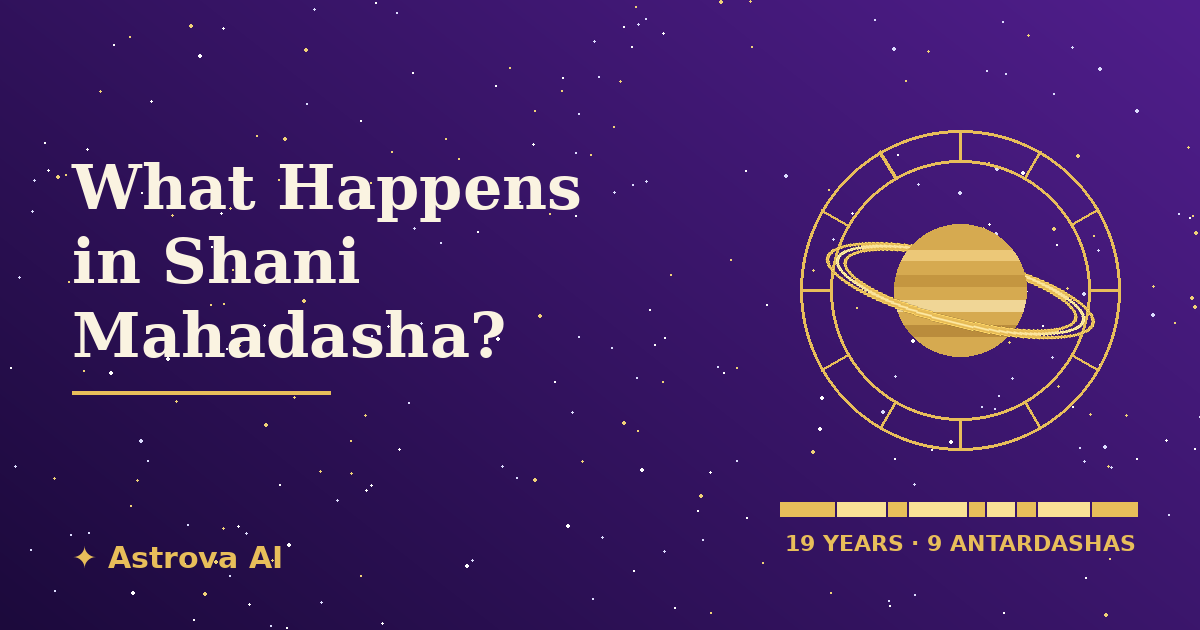 What Happens During Shani (Saturn) Mahadasha?