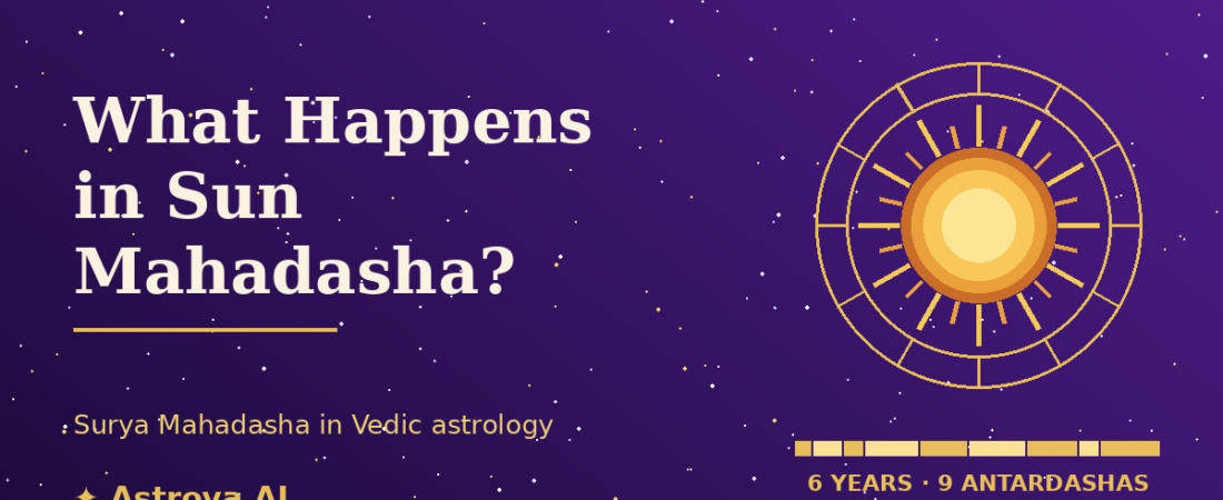 What Happens During Surya (Sun) Mahadasha?